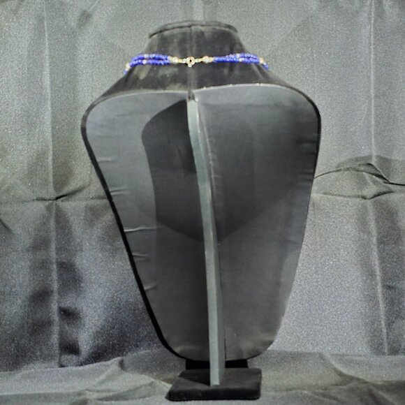 Blue & Purple Square Jewlery Set - Picture 6 of 6